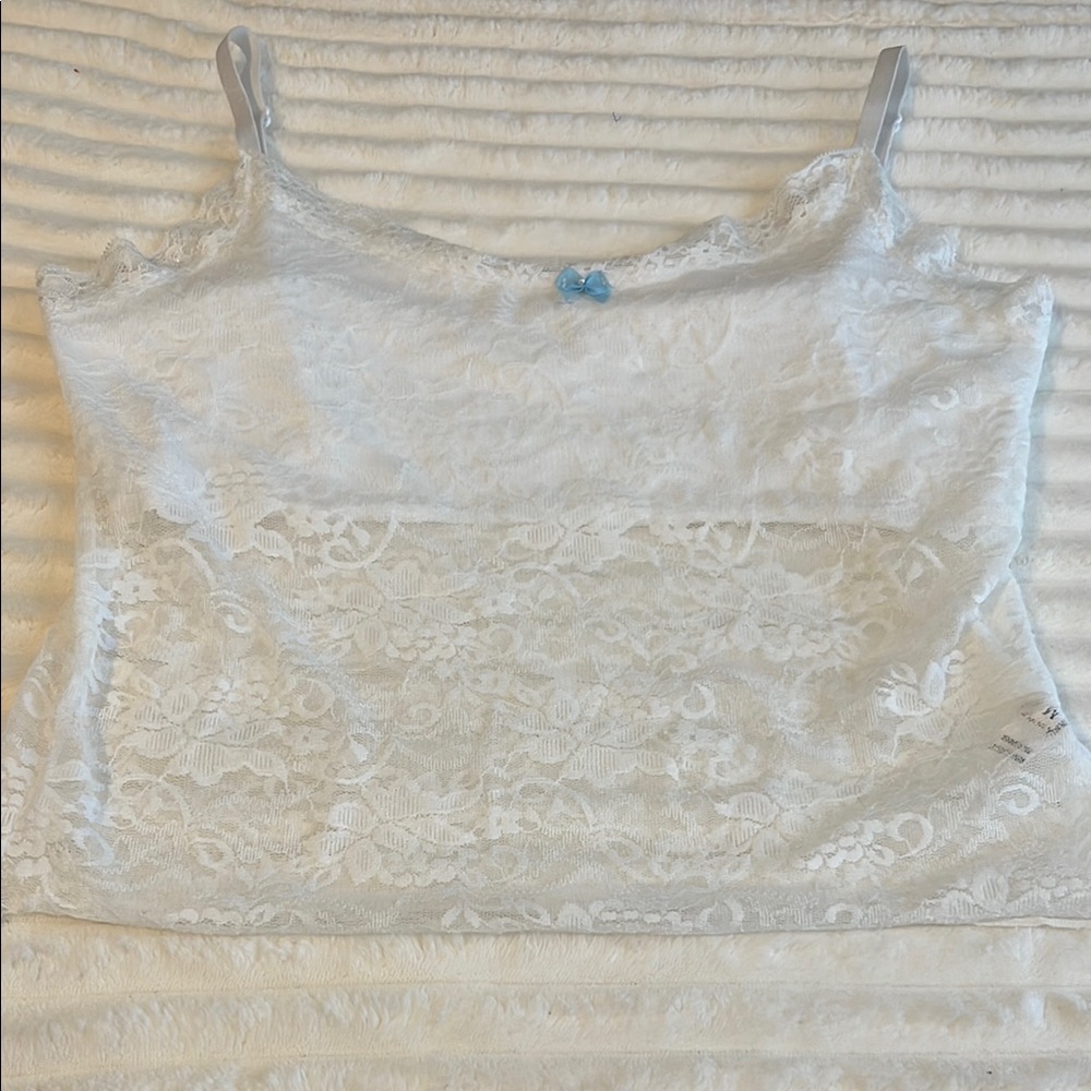 White Lace Women's Top